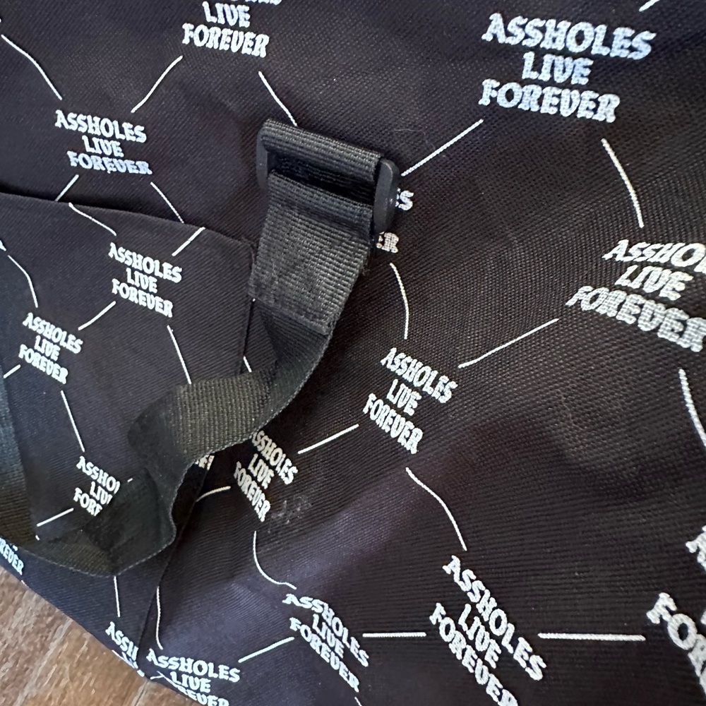 Assholes Live Forever Duffle Bag